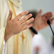 many of a priest during mass,details